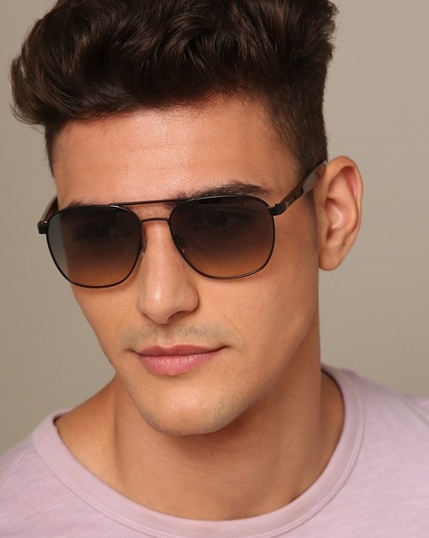 Buy Beige & Grey Sunglasses for Men by FOSSIL Online | Ajio.com