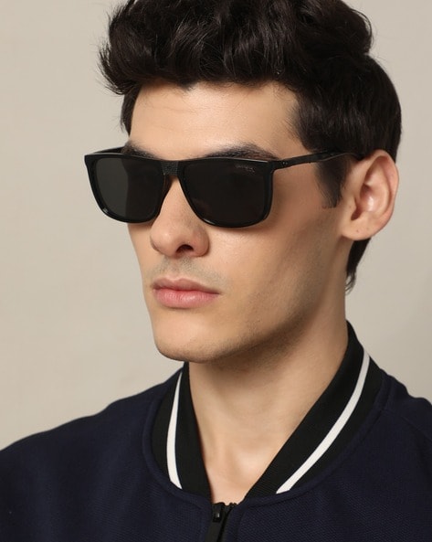 Men's Rectangle Square Metal Sunglasses - Goodfellow & Co™ Gold : Target