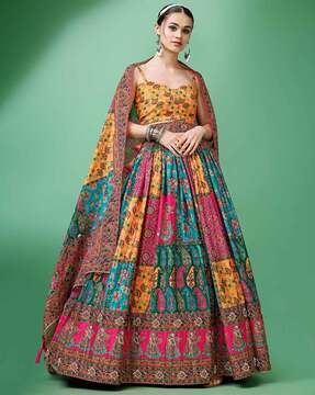 Stitched lehengas online cheap