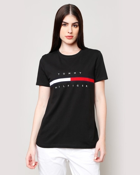 T shirt 2025 tommy hilfiger mujer