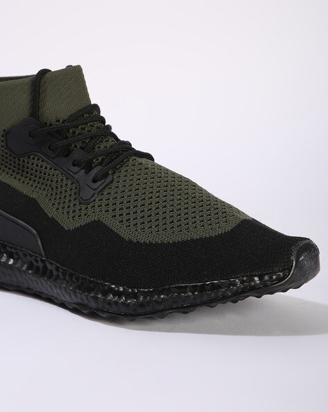 Olive green cheap sneakers mens