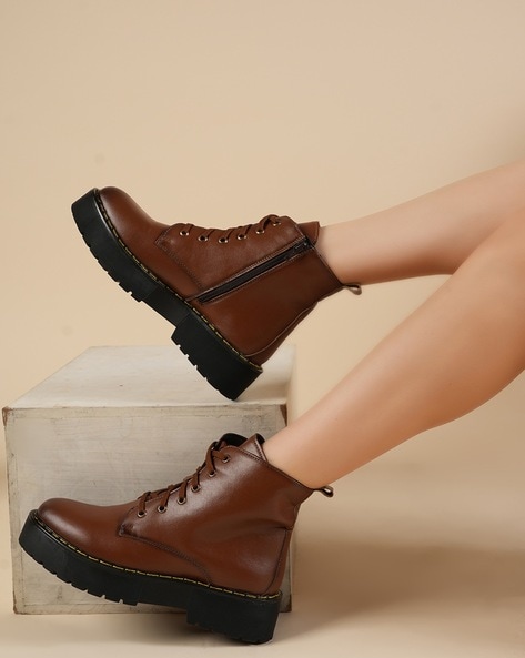 Tie up ankle on sale shoes