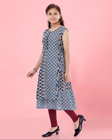 Geometric 2025 print kurti