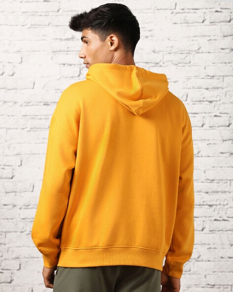 Oversized cheap yellow hoodie