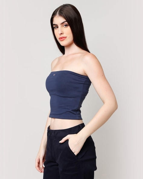 Buy Blue Tops for Women by TOMMY HILFIGER Online