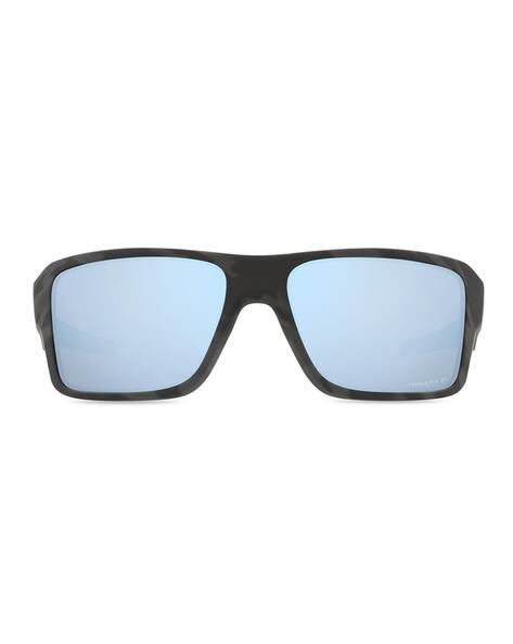 Oakley 0OO938093802766 Men Polarized Blue Lens Rectangle Sunglasses