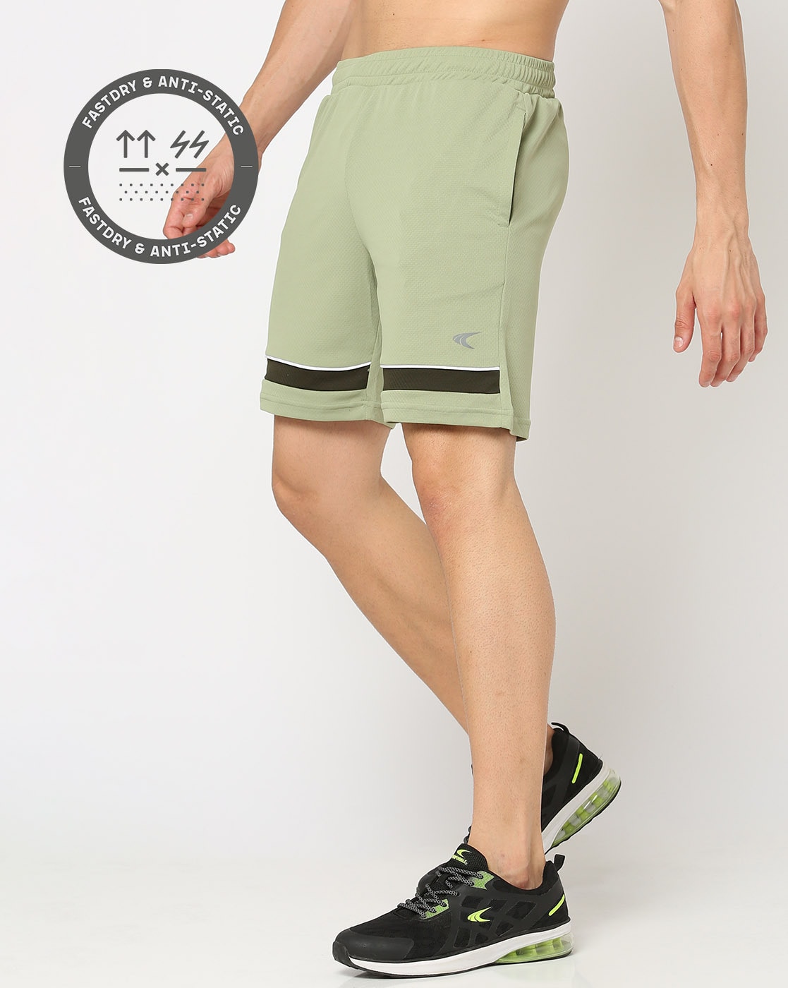 Qassar Performance Shorts - Green