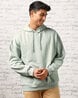 Buy Aqua Grey Sweatshirt & Hoodies for Men by Nobero Online