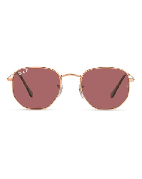 Buy Ray-Ban Men Polarized Oval Sunglasses 0RB3548N Pink Color