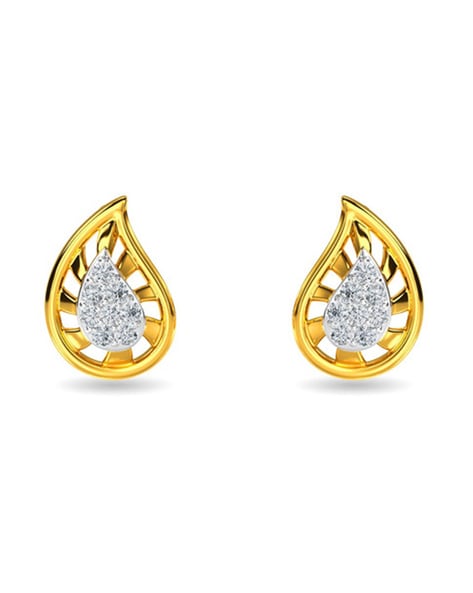 Buy Star Diamond Stud Earrings Online | CaratLane