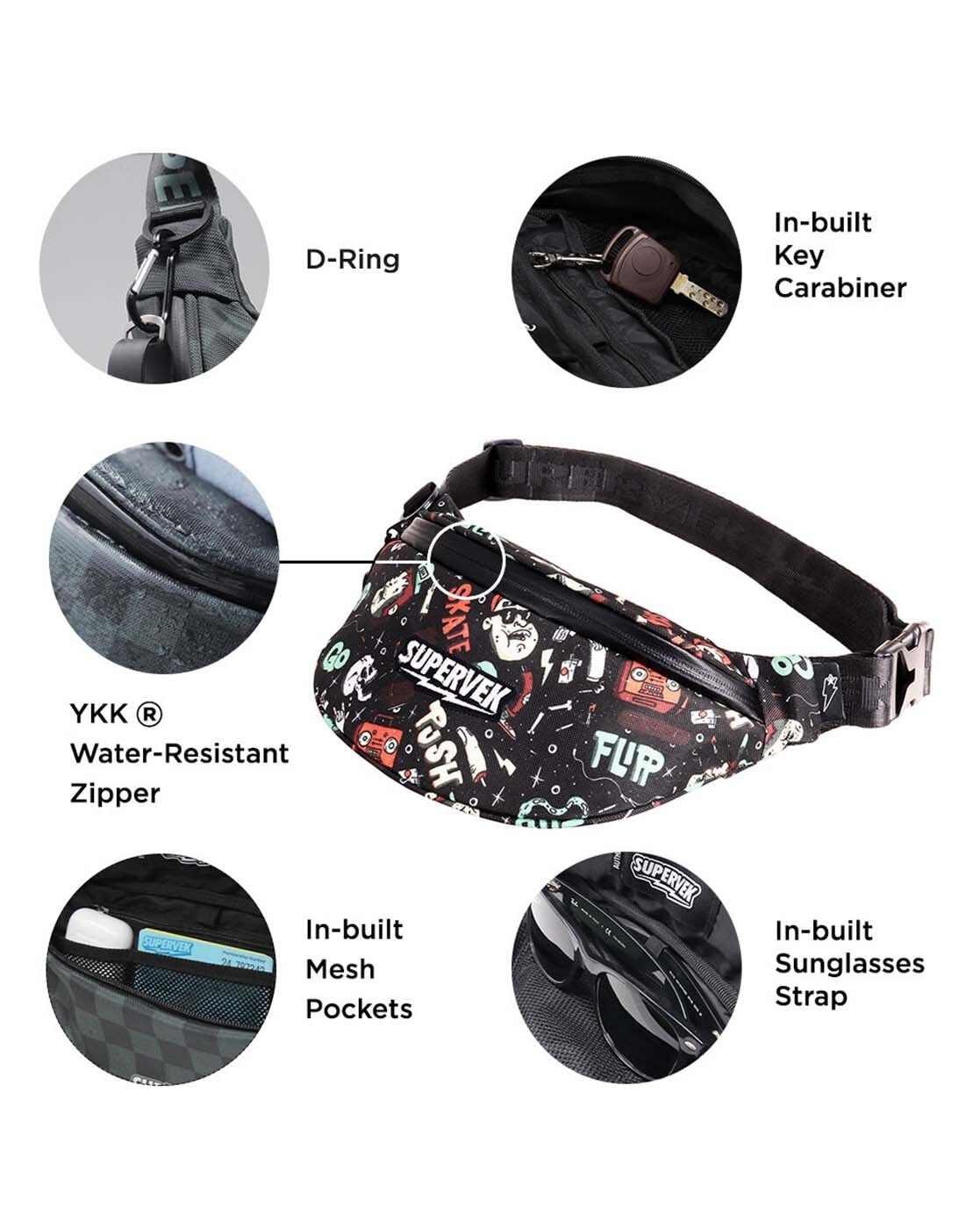 Supervek outlet fanny pack