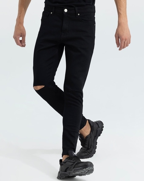 Buy Black Jeans for Men by SNITCH Online