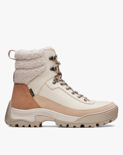 Buy Ivory Boots for Women by CLARKS Online Ajio