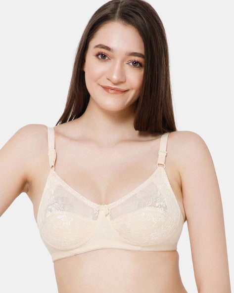 https://assets.ajio.com/medias/sys_master/root/20230920/ABjD/650aca0fddf7791519e8975a/lady-lyka-beige-everyday-lace-non-wired-full-coverage-bra.jpg