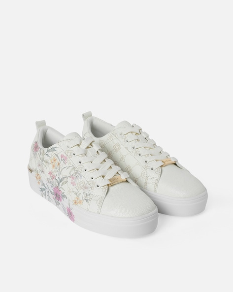 Aldo 2025 floral sneakers