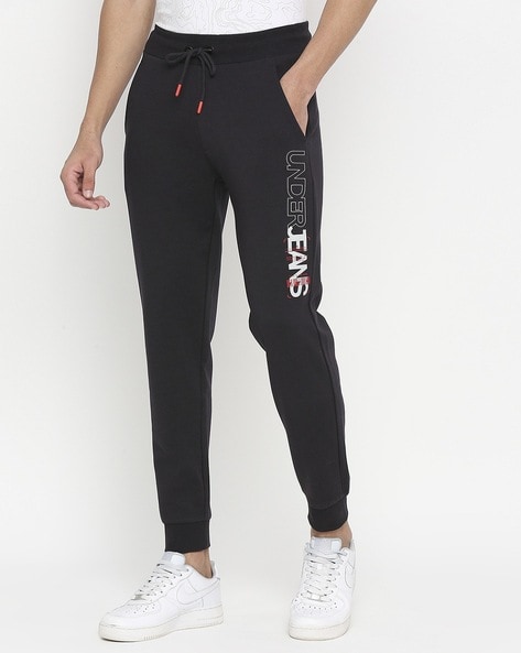 Men's Regular Fit Casual Cotton Track Pants | Black (M) : Amazon.in:  Clothing & Accessories