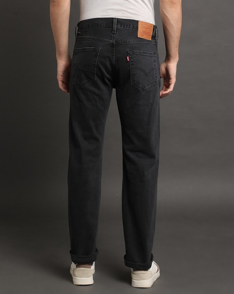 501 Lightly Washed Straight Jeans