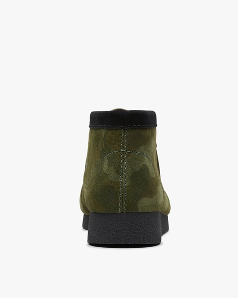 Olive green sales winter boots