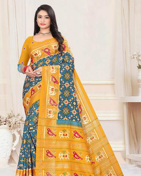 Impressive Black & Multi Colored Soft Silk Weaving Saree And Soft Silk  Weaving Blouse For Party Wear-VT1015103B - RJ Fashion