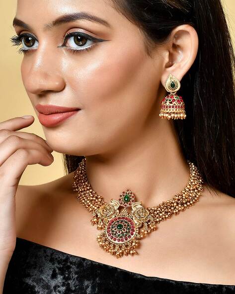 Buy Gold FashionJewellerySets for Women by Silvermerc Designs Online