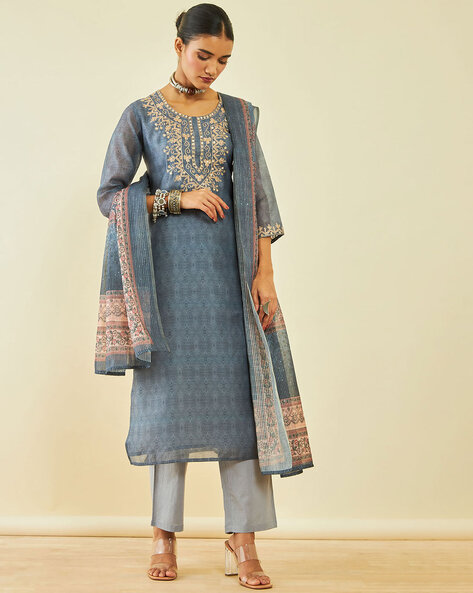 Buy Soch Blue Saree Shapewear for Women Online @ Tata CLiQ