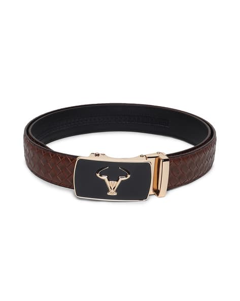 Belt with Auto Lock Buckle Closure