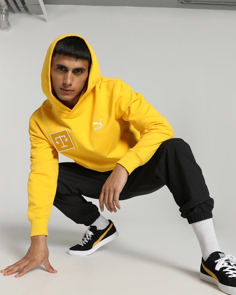 Yellow hot sale puma sweatsuit