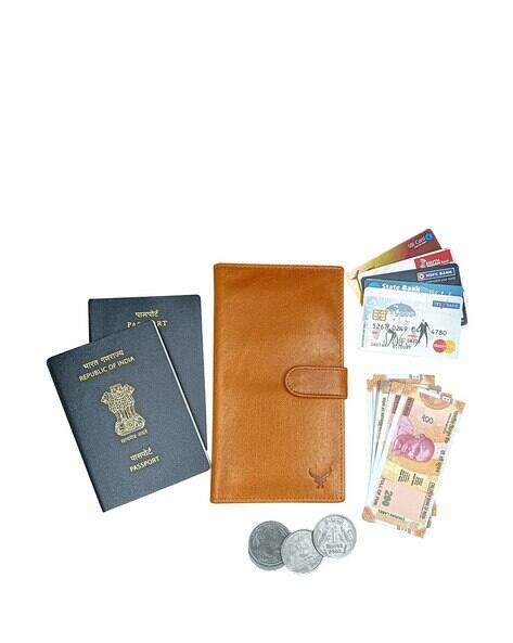 BTN Passport Holder Buy Tan Utility Bags for Men by REDHORNS