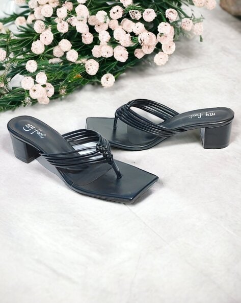 Mft Couture Women Chunky Heeled Sandals