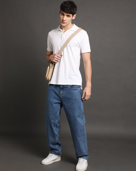 Calvin klein outlet straight fit jeans