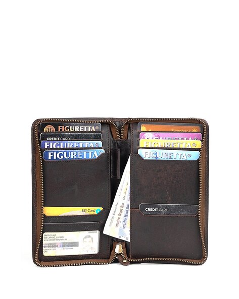 Buy Kara Black Formal Leather Passport Holder Wallet For Men Online At Best  Price @ Tata CLiQ