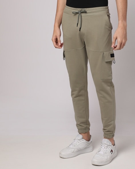 Buy Sage Green Track Pants for Men by Buda Jeans Co Online