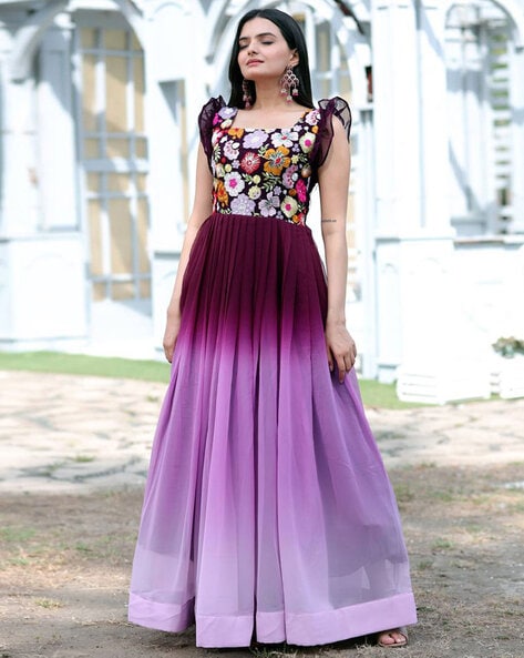 Beautiful Purple Quinceanera Dresses Sequined 3D Butterfly Appliques P –  angelaweddings