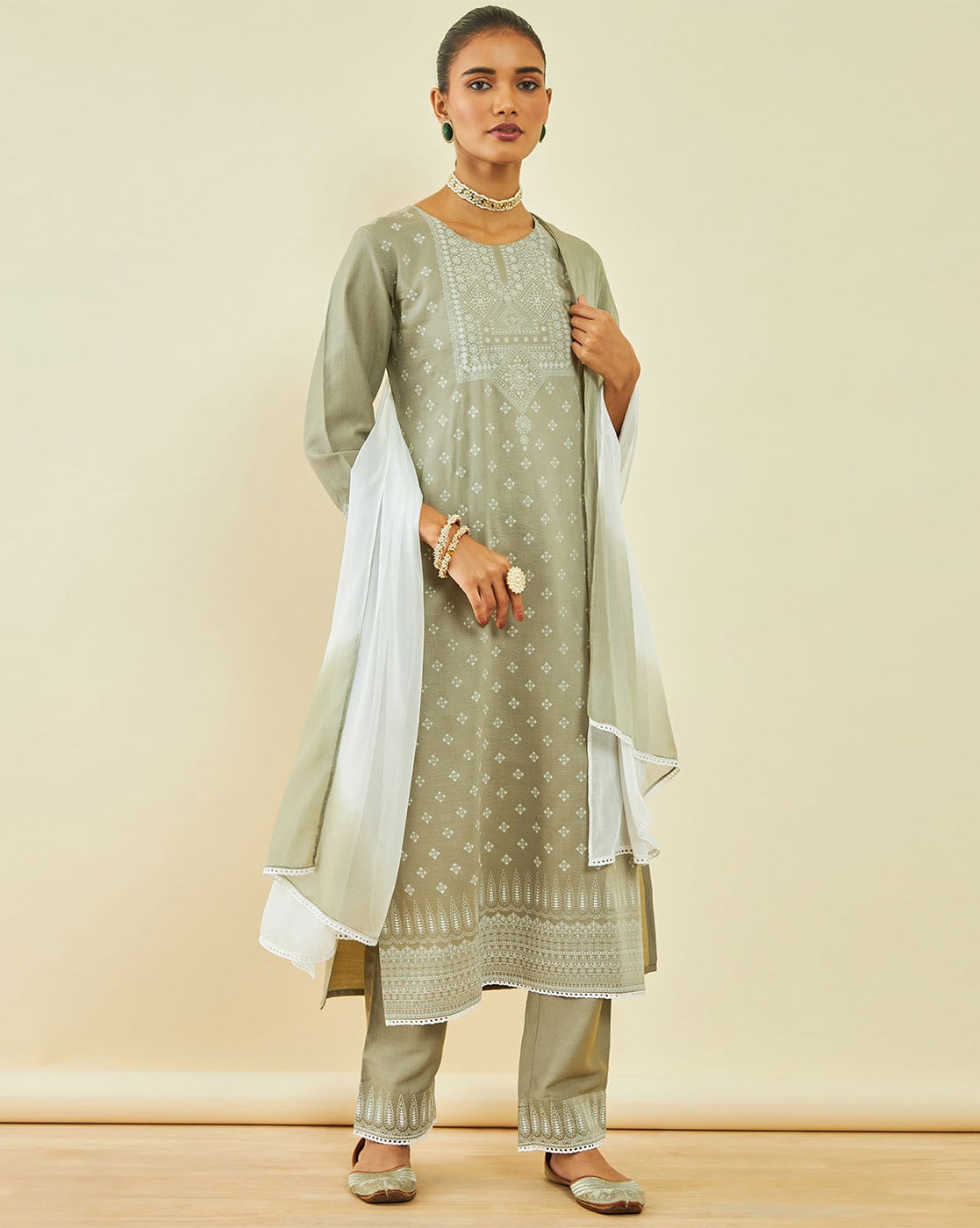 Buy Soch Women's Art Silk Straight Salwar Suit Set - at Best Price Best  Indian Collection Saree - Gia Designer