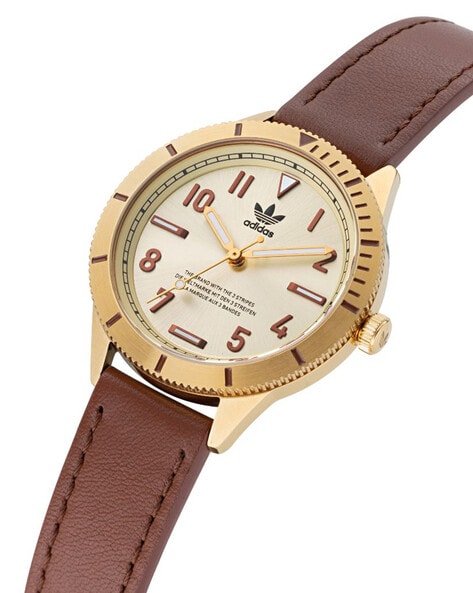 Adidas originals watch on sale gold