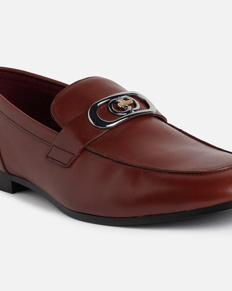 Mens brown 2025 gucci shoes