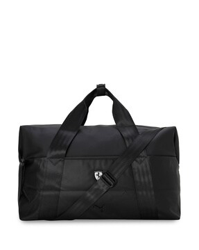 TOMMY HILFIGER travel bag Premium Leather Duffle Bag Black | Buy bags,  purses & accessories online | modeherz