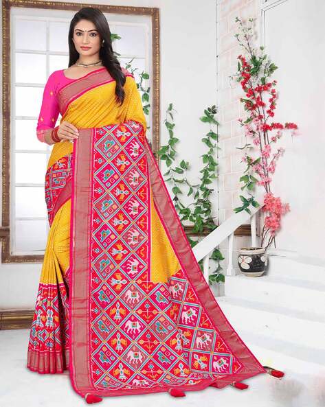 Item : Saree, Sari Condition : New Material : Silk, Zari Color : Multi Color  (Shade of this… | Silk sarees with price, Silk saree blouse designs, Latest silk  sarees