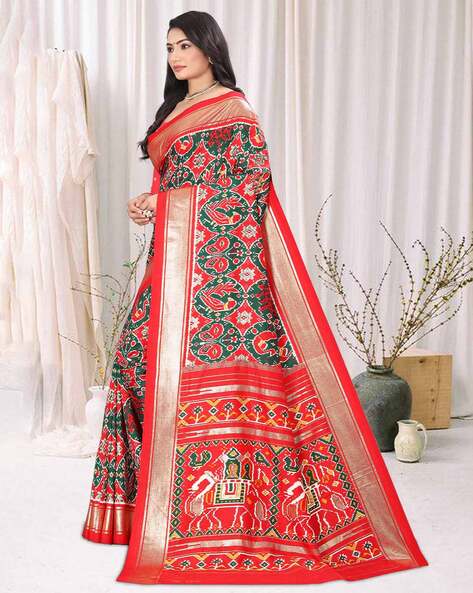 Printed Saree - Buy Printed Designer Saree Online