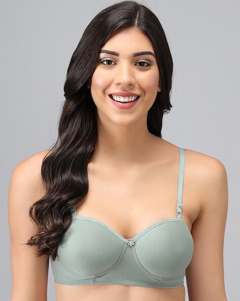 Buy Green Bras for Women by Arousy Online