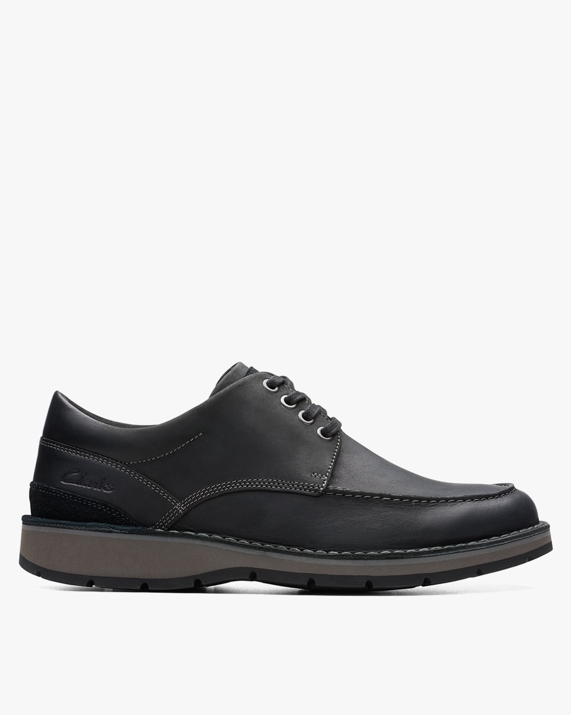 Clarks black clearance shoes