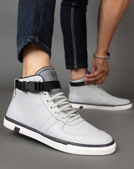 Buy Grey Sneakers for Men by GO21 Online