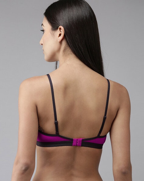 Pack of 3 Non Wired Non-Padded Bras