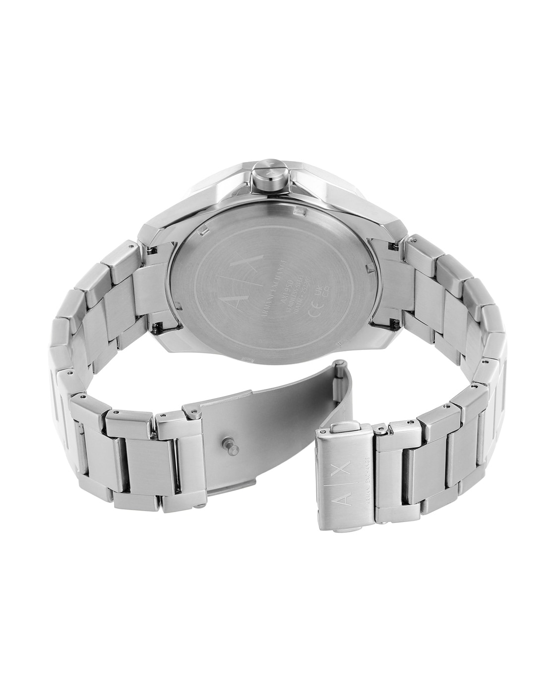 Men Silver by ARMANI Online EXCHANGE Watches Buy for