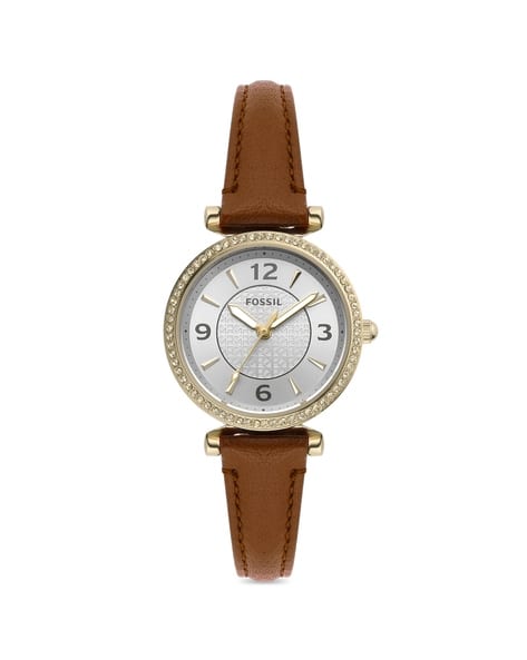 Leather Watch Fossil Ladies Watches On Sale Buy Brown Watches For