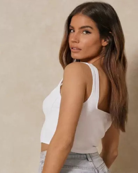 Buy White Tops for Women by CLAFOUTIS Online