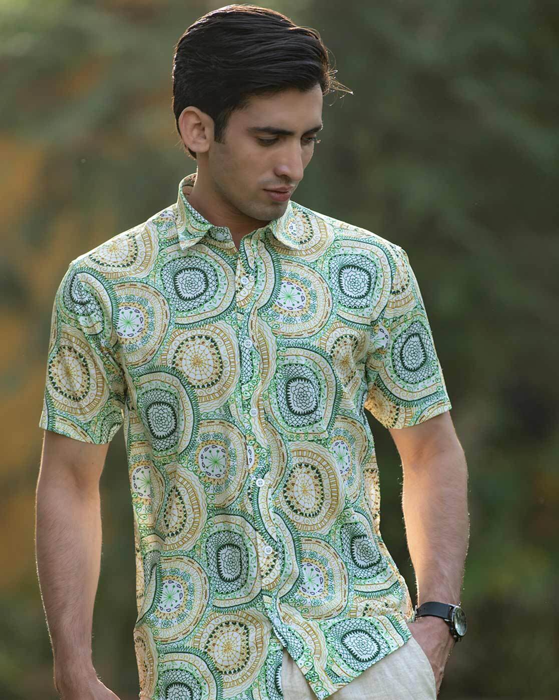 Buy Multicoloured Shirts for Men by Tistabene Online