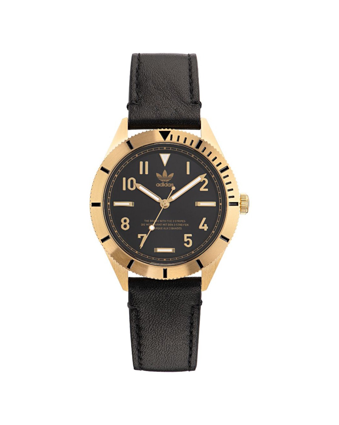 Adidas watch store men's black