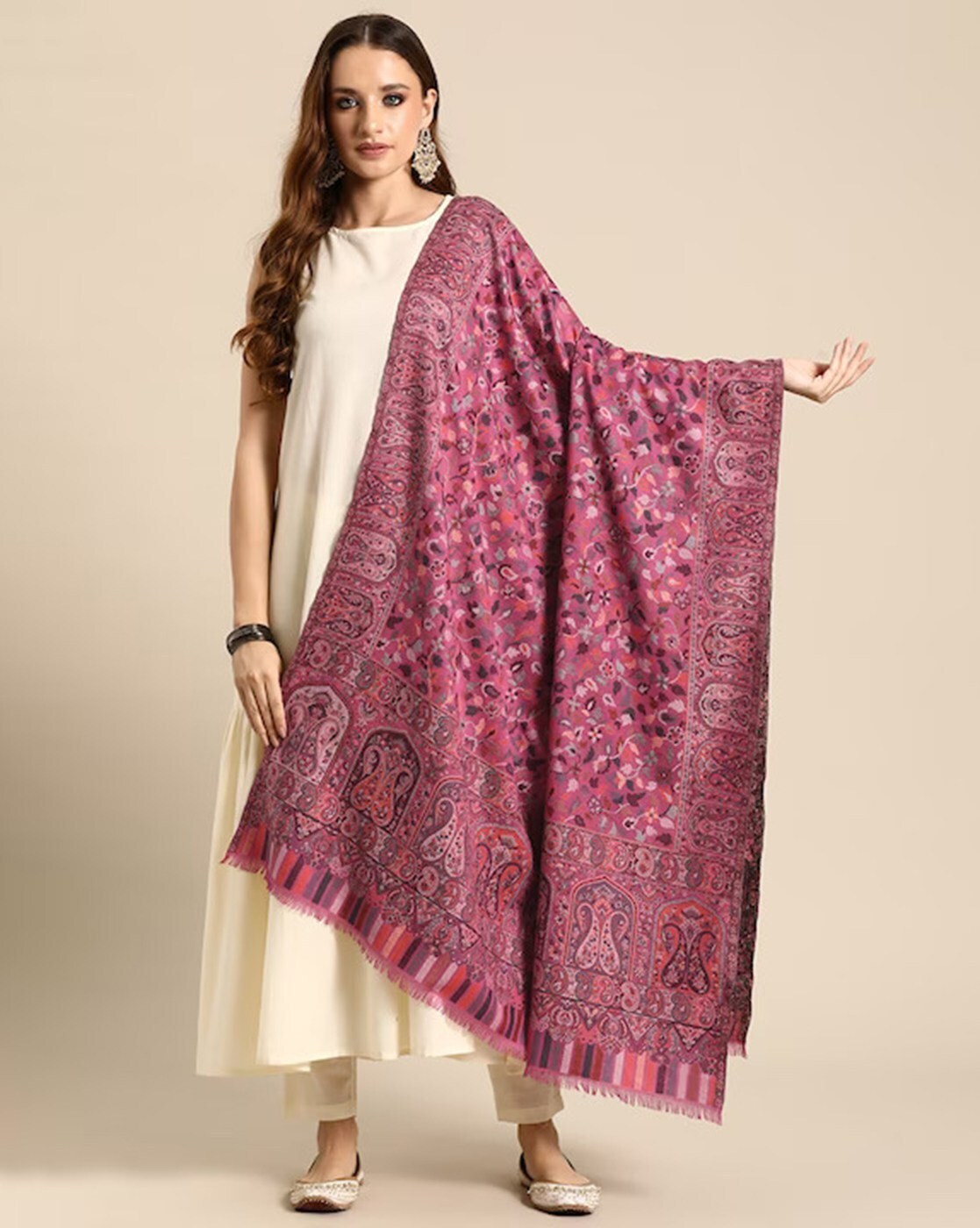 Buy Pink Shawls & Wraps for Women by Signet -scarves & Shawls