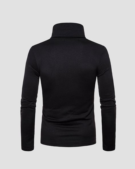 turtleneck black shirt